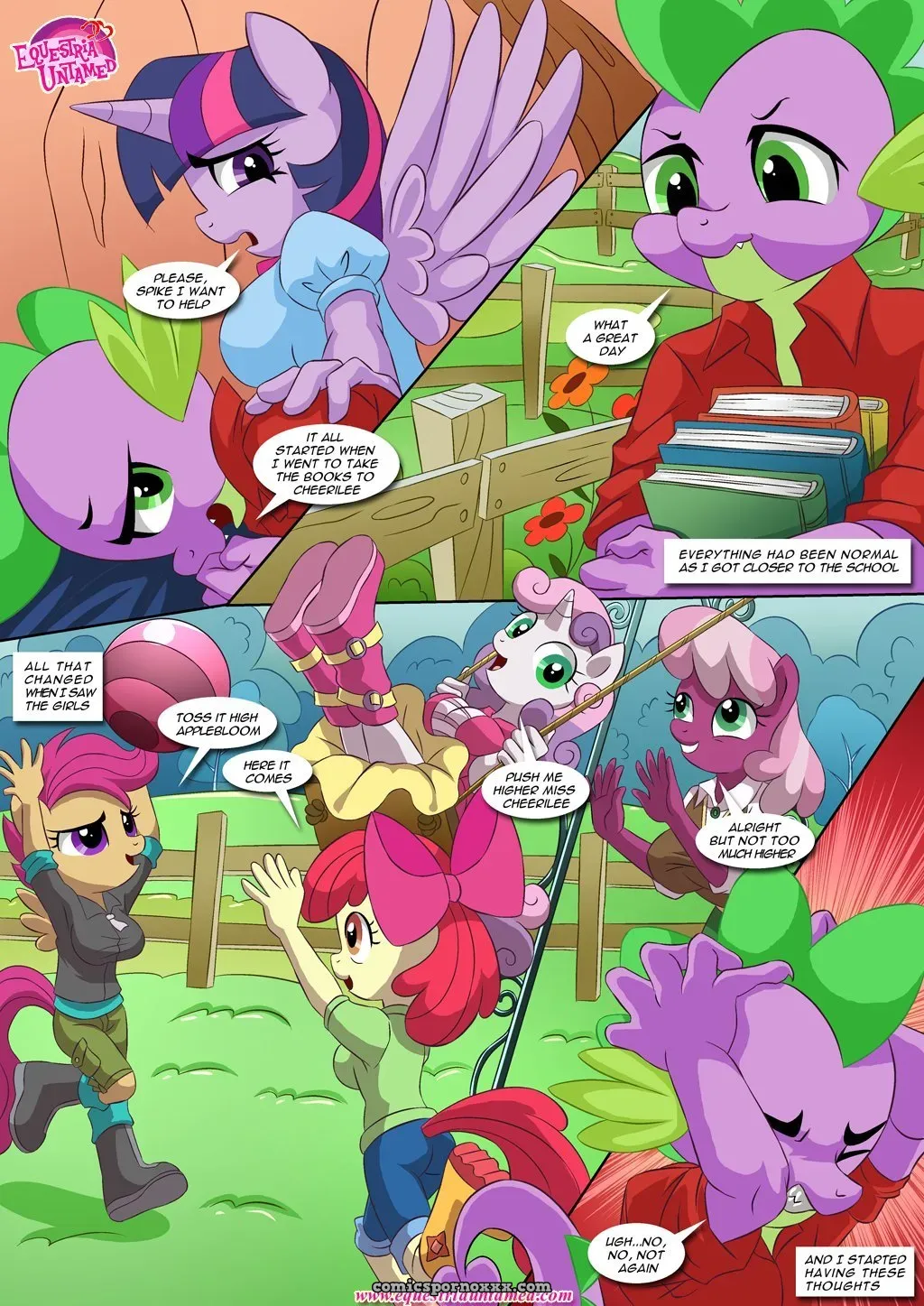 Sex Ed With Miss Twilight Sparkle (Palcomix) - Page 6