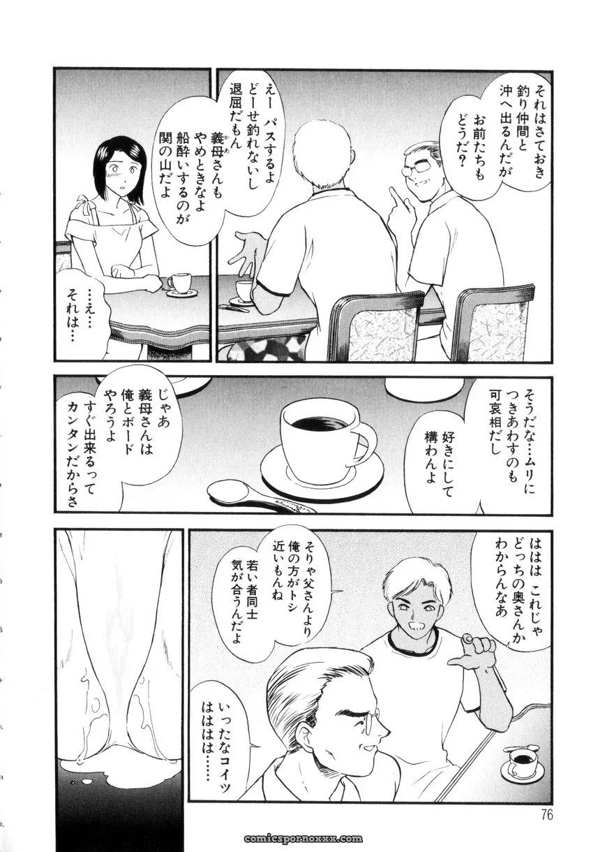 Fujii Akiko & Akiyama Michio: Hitozuma Moyou 3 – Midarezuma - Page 76