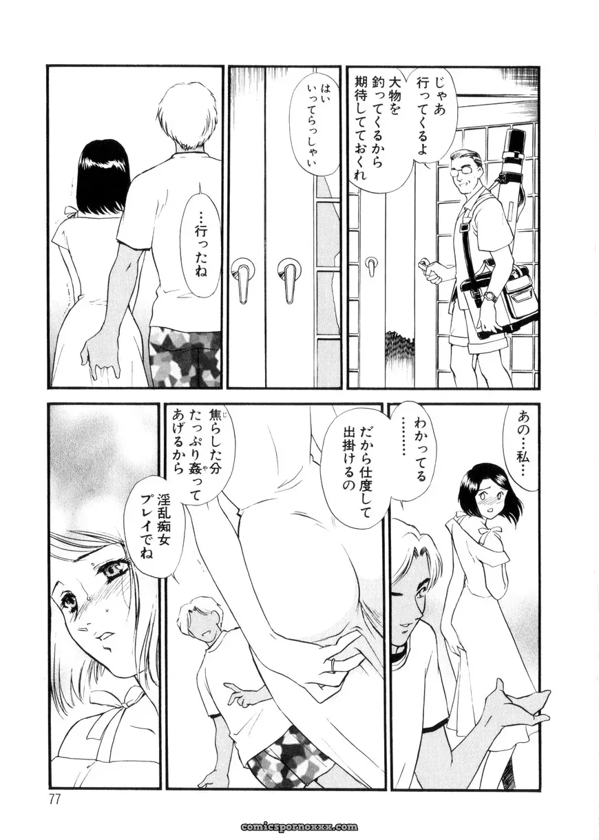Fujii Akiko & Akiyama Michio: Hitozuma Moyou 3 – Midarezuma - Page 77