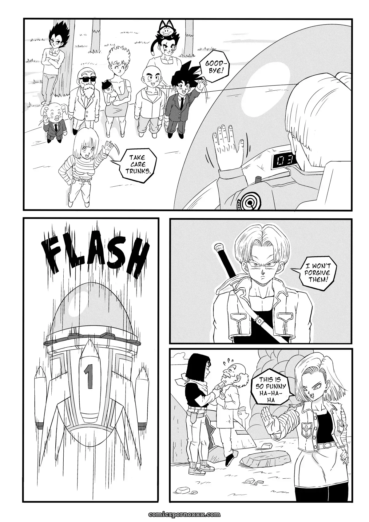 Android 18 Stays In The Future (Pinkpawg) - Page 2