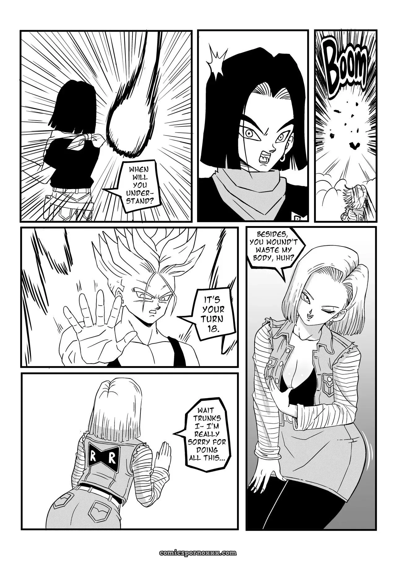 Android 18 Stays In The Future (Pinkpawg) - Page 3
