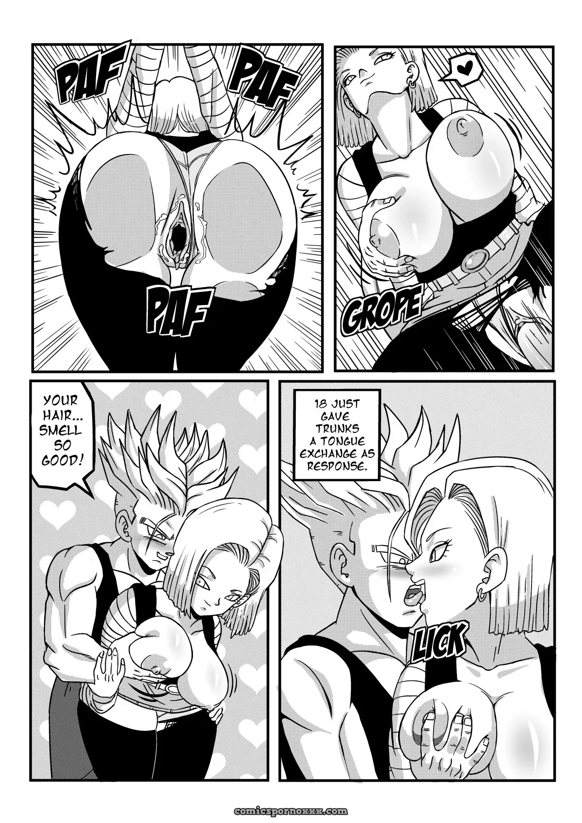 Android 18 Stays In The Future (Pinkpawg) - Page 9