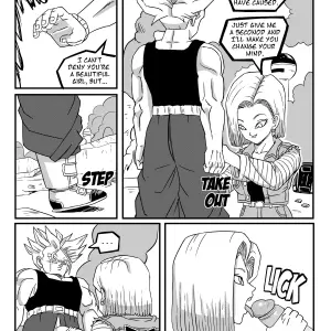 Android 18 Stays In The Future – Pinkpawg - Page 4