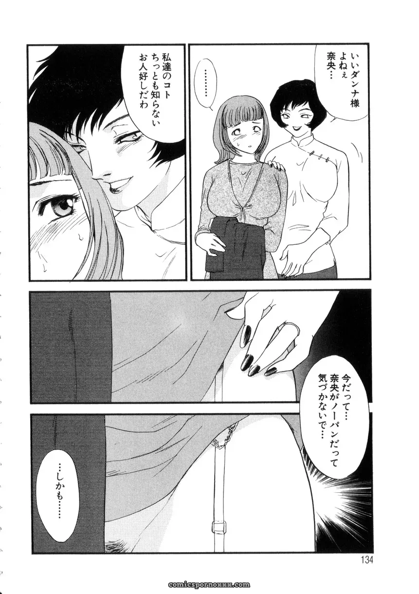 Fujii Akiko & Akiyama Michio: Hitozuma Moyou 4 Yogarizuma - Page 133