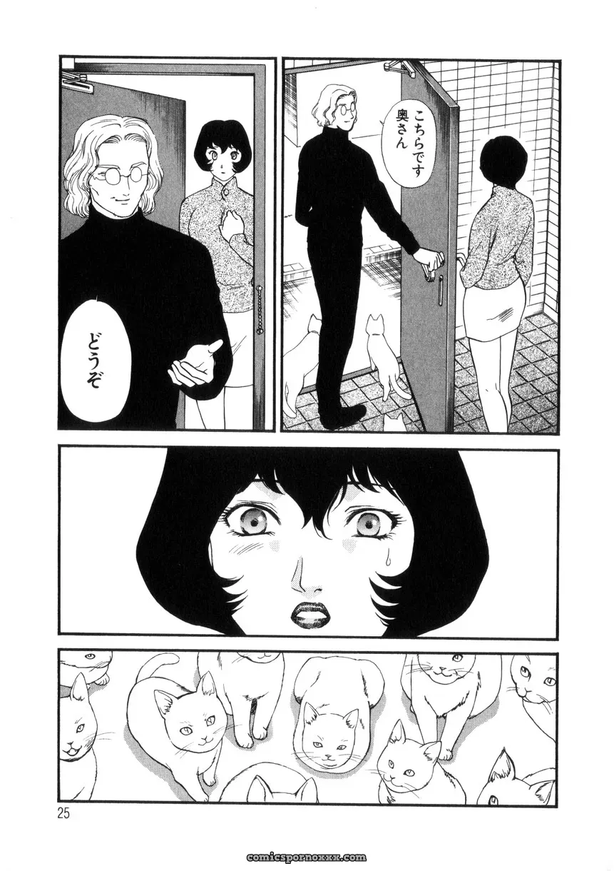Fujii Akiko & Akiyama Michio: Hitozuma Moyou 4 Yogarizuma - Page 26