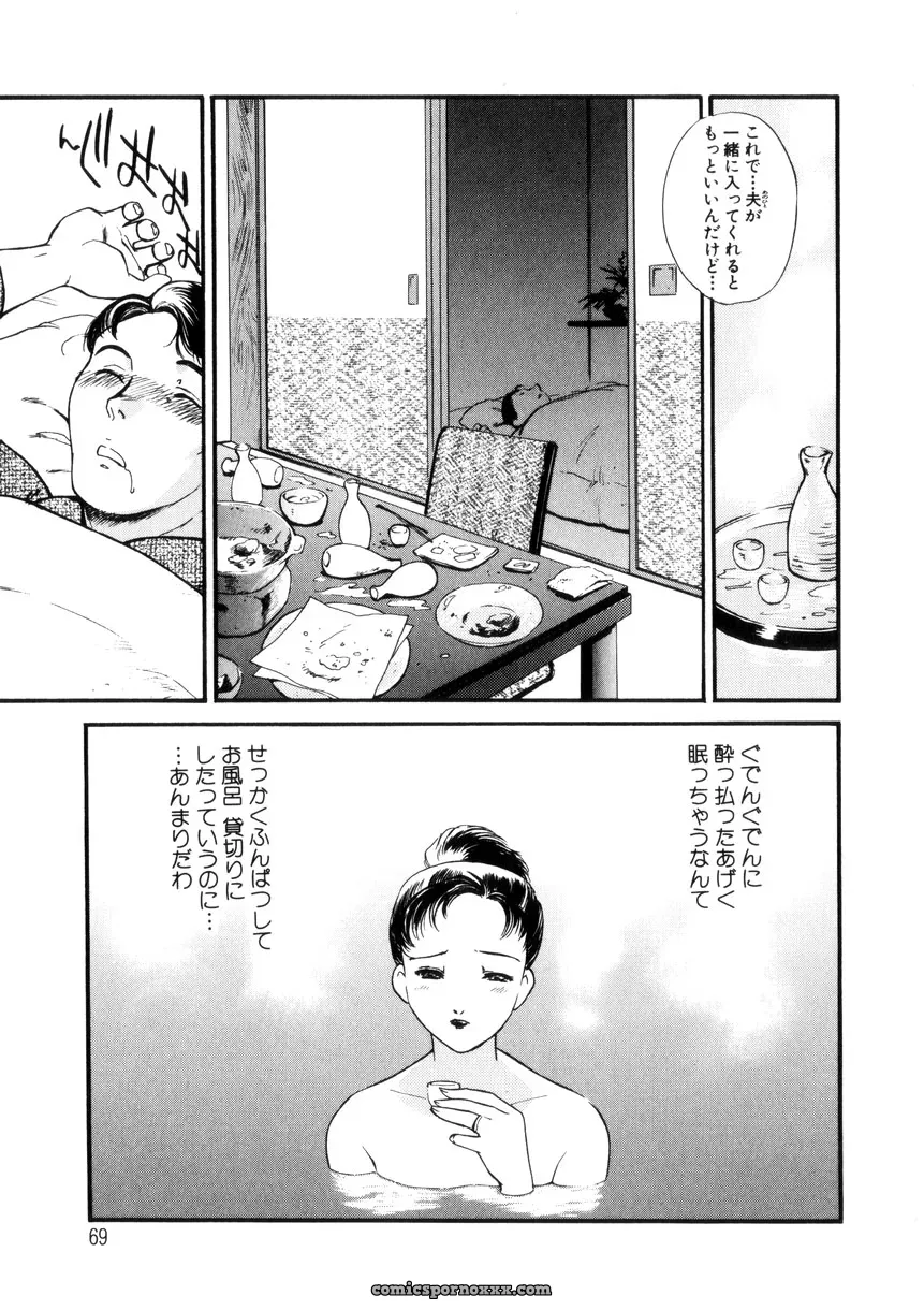 Fujii Akiko & Akiyama Michio: Hitozuma Moyou 4 Yogarizuma - Page 69