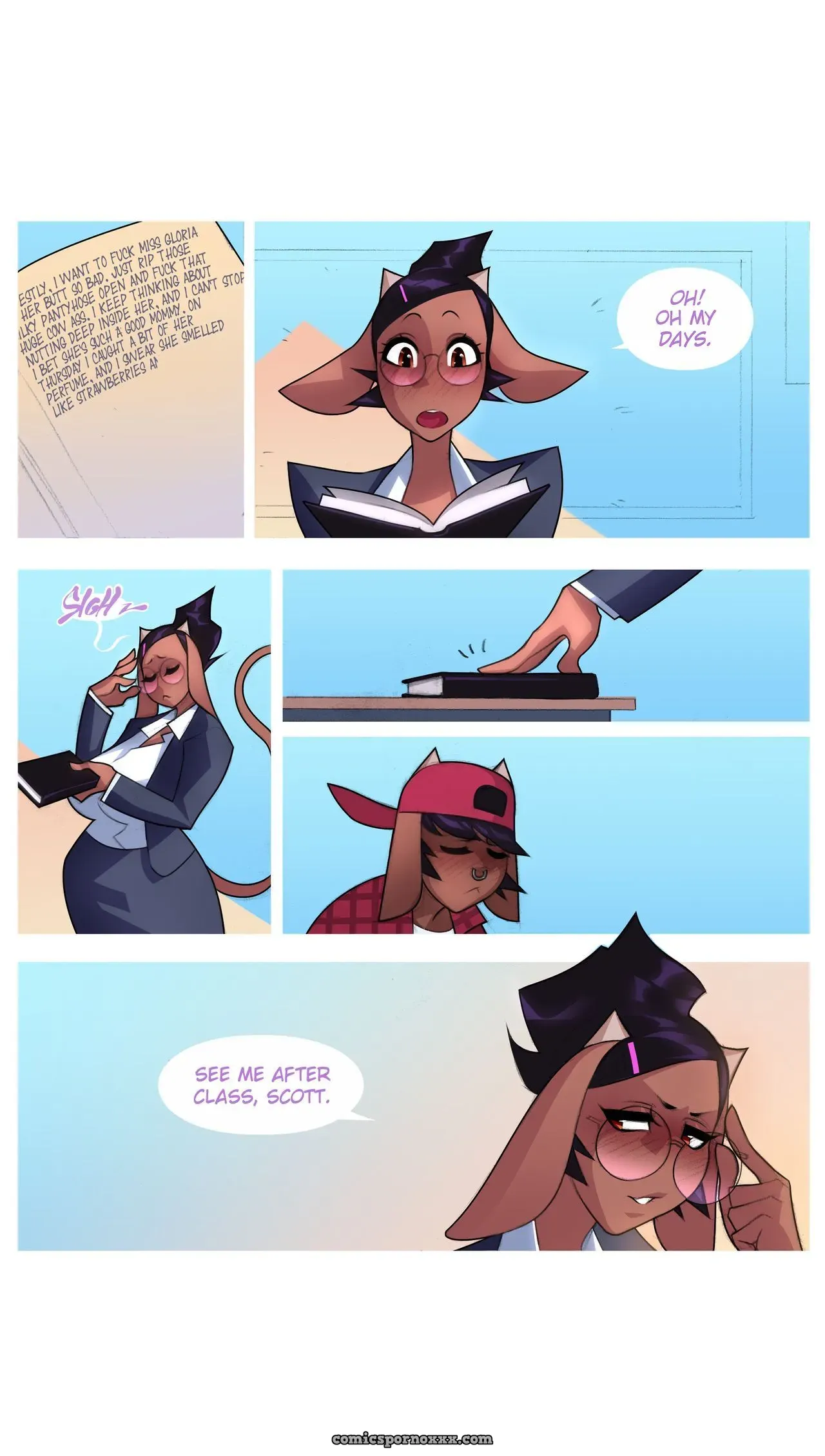 Wonder Cow Teacher Gloria #1 - Page 12