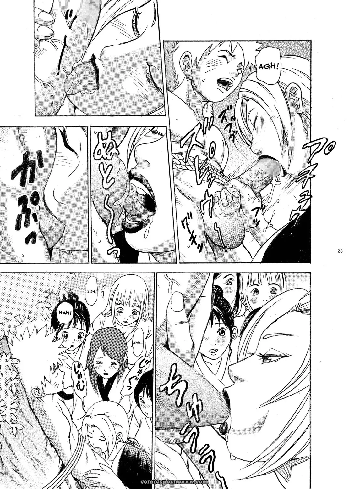 ParM Special 1: Indecent Ninja Exam Naruto - Page 32
