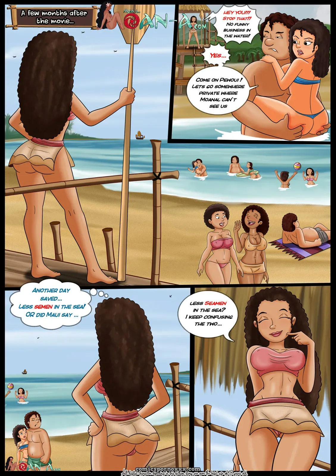 Moana – Return #1 - Page 1
