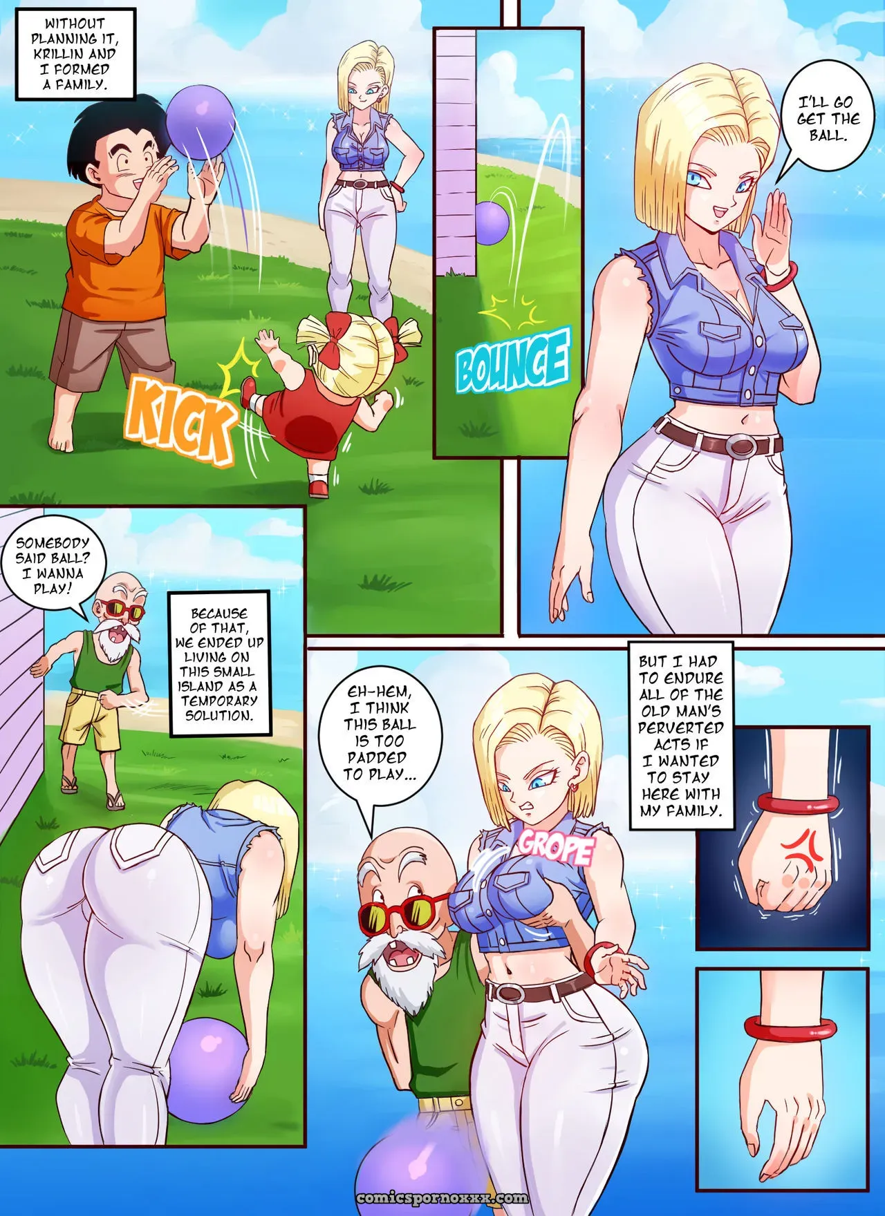 Android 18 And Master Roshi (PinkPawg) - Page 2