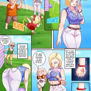 Android 18 And Master Roshi – Pink Pawg - Page 2