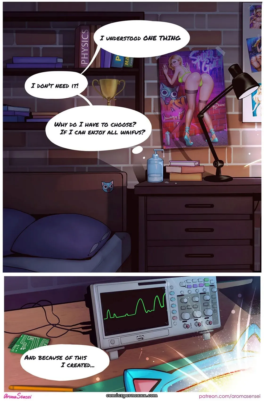 Waifunator #1 (Gwen) - Page 3