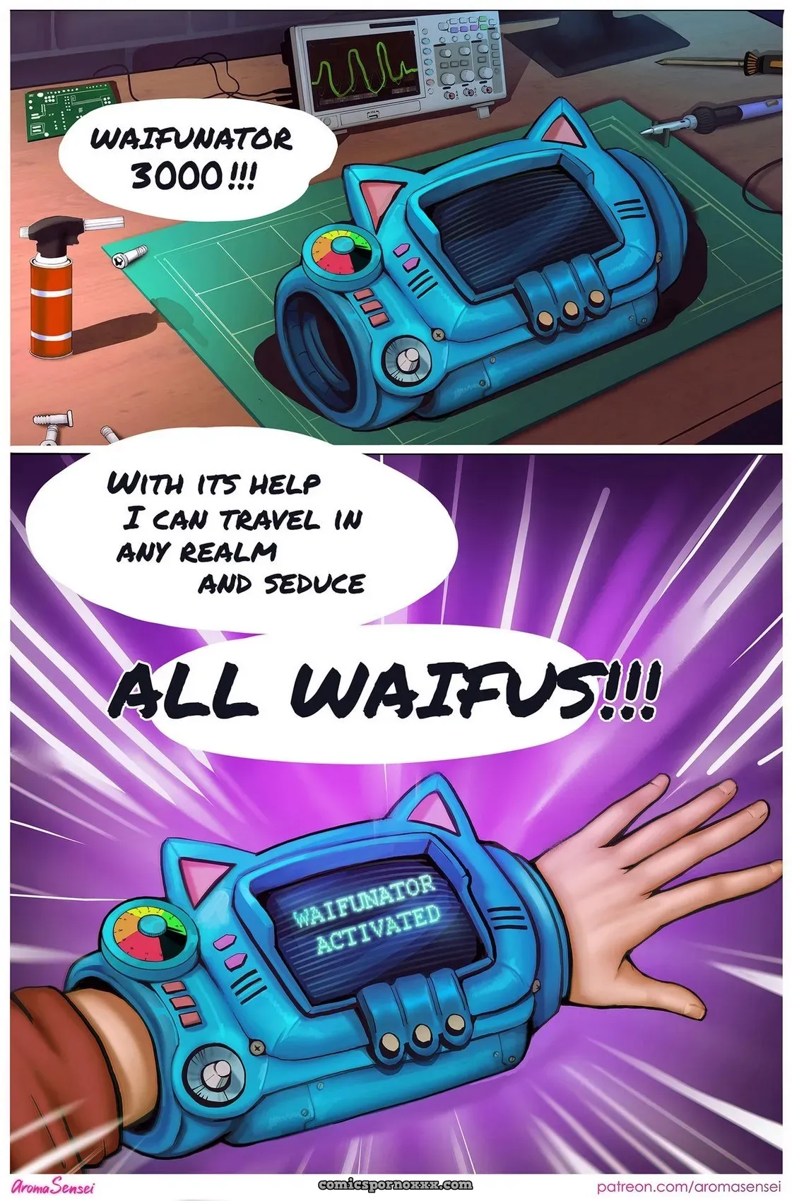 Waifunator #1 (Gwen) - Page 4