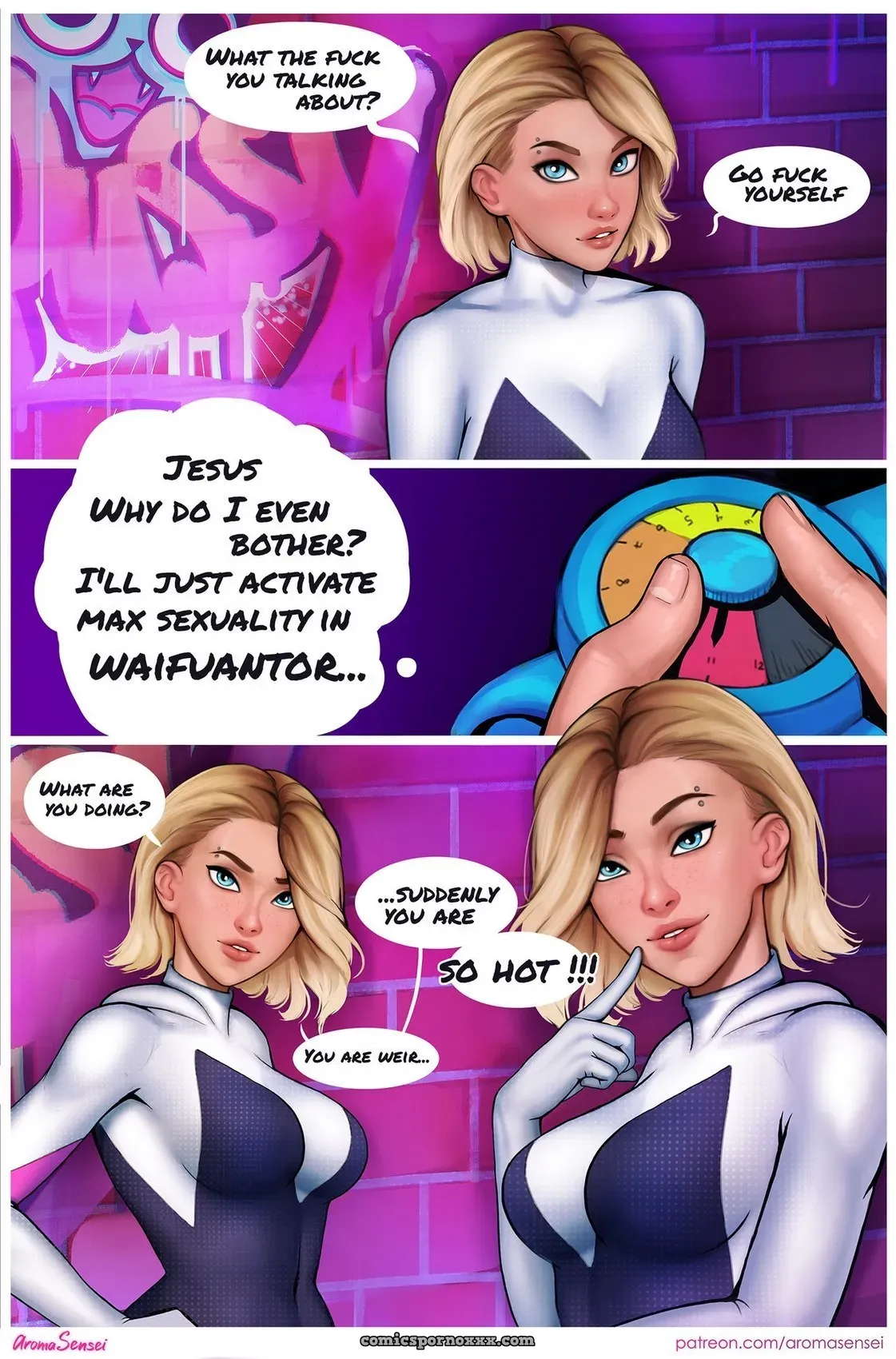 Waifunator #1 (Gwen) - Page 7
