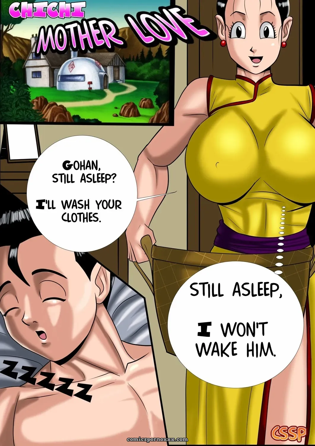 Chichi Mother Love (Dragon Ball Z) - Page 1
