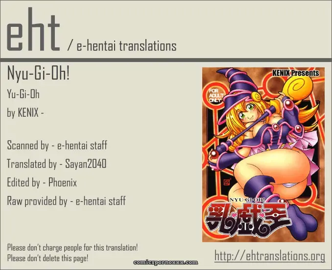 NYU-GI-OH! KENIX (Ninnin!) C61 EHT - Page 1