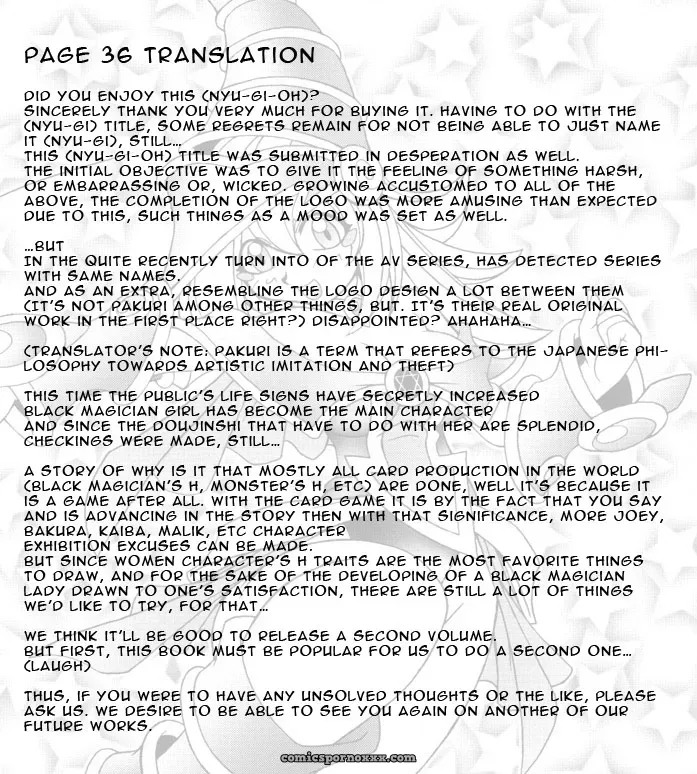 NYU-GI-OH! KENIX (Ninnin!) C61 EHT - Page 38
