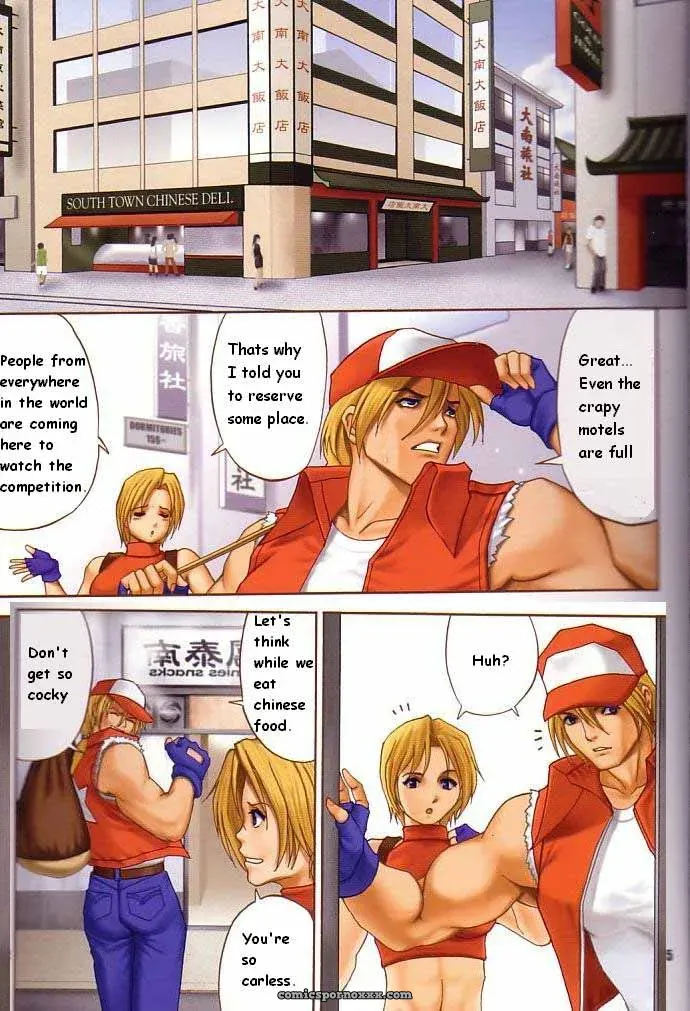 (C64) Saigado Yuri & Friends Fullcolor 6: King of Fighters Decensored - Page 3