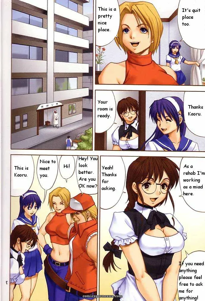 (C64) Saigado Yuri & Friends Fullcolor 6: King of Fighters Decensored - Page 5