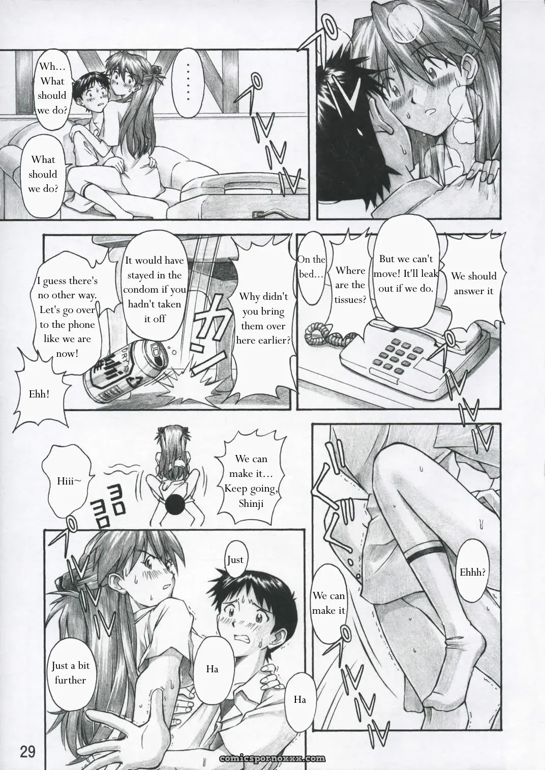 Asuka Trial (Neon Genesis Evangelion) – C67 Tengu no Tsuzura Doujinshi - Page 28