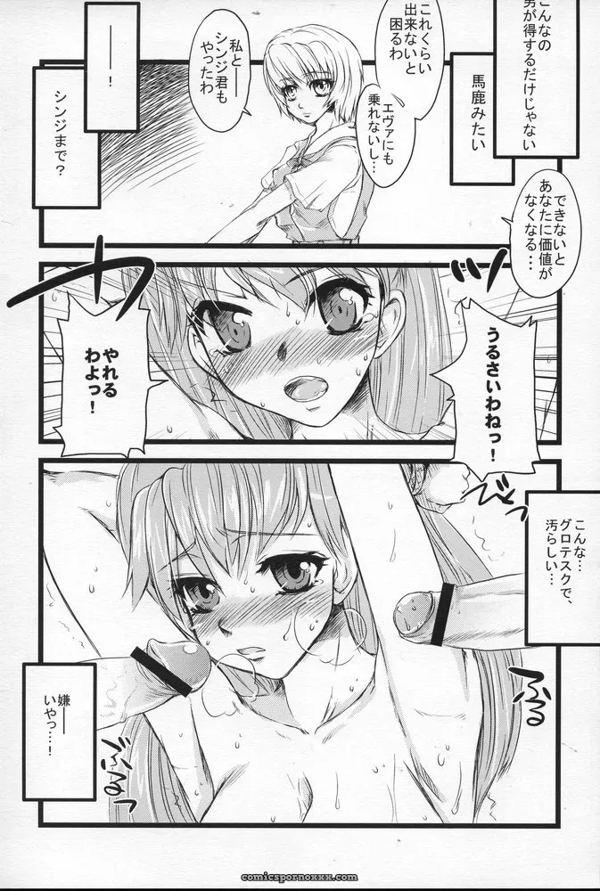 Sarurururu Doujinshi: Shoujo Placebo (Neon Genesis Evangelion) - Page 10