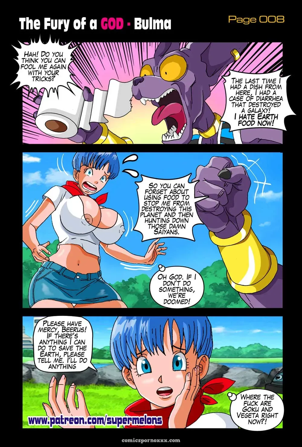 The Fury of A God (Super Melons) - Page 12