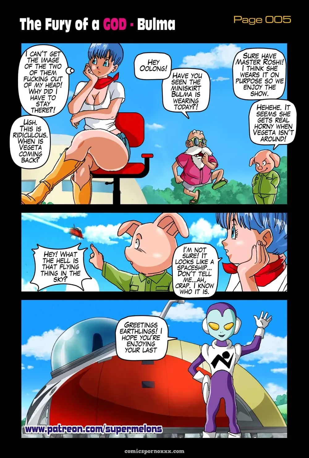 The Fury of A God (Super Melons) - Page 9