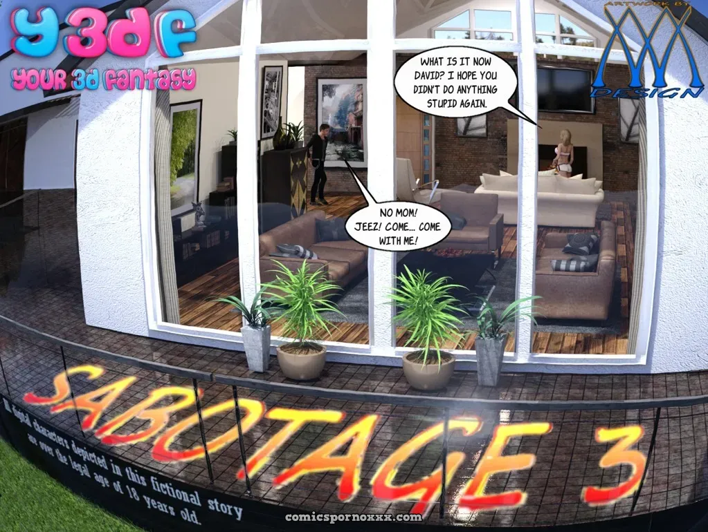 Sabotage #3 (Y3DF) - Page 1