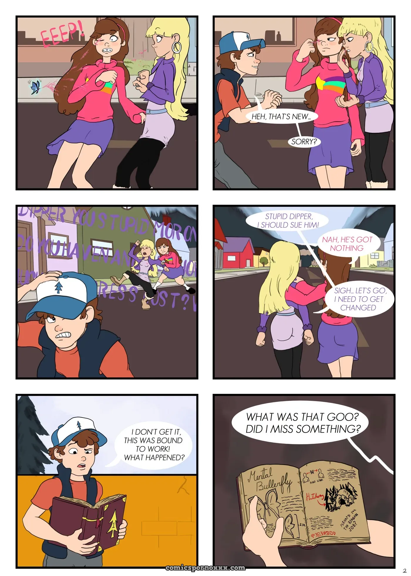 Butterflies In My Head (Gravity Falls) - Page 3