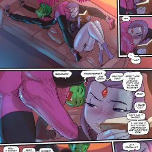 Barely Eigh – Teen Titans - Page 1