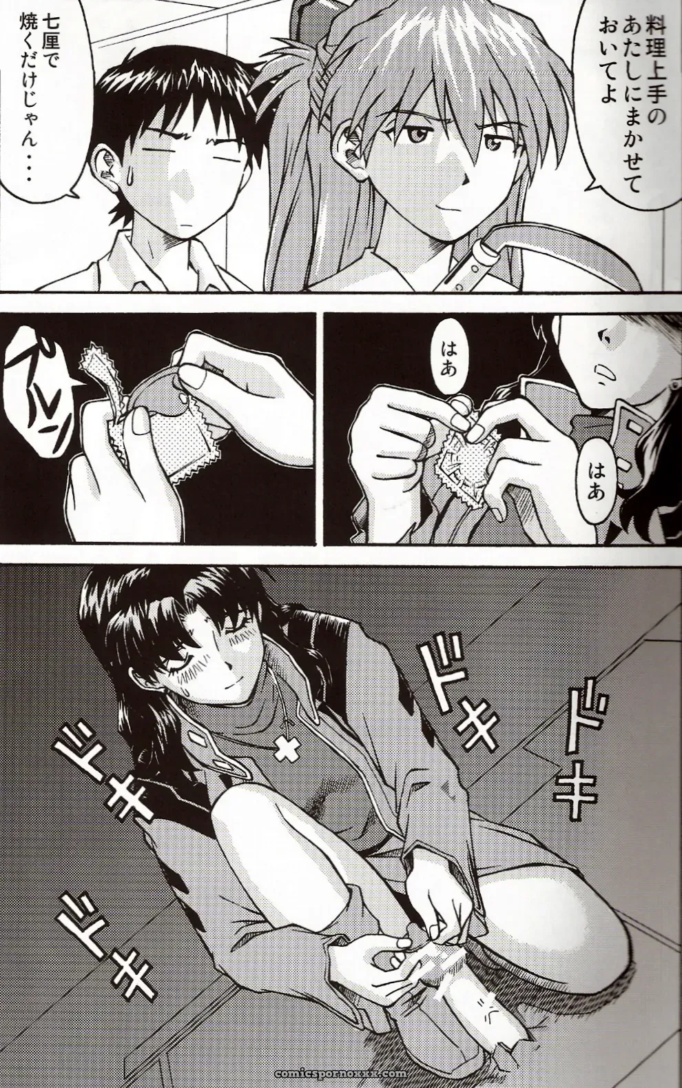C71 Kuro Tengu Doujinshi: A Wild Evangelion Fancy - Page 11