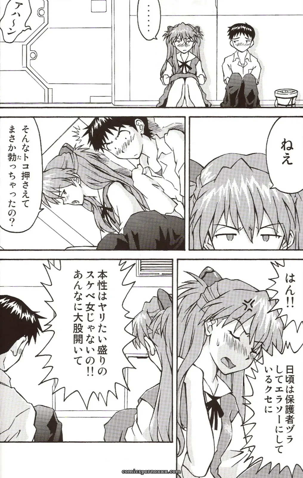 C71 Kuro Tengu Doujinshi: A Wild Evangelion Fancy - Page 16