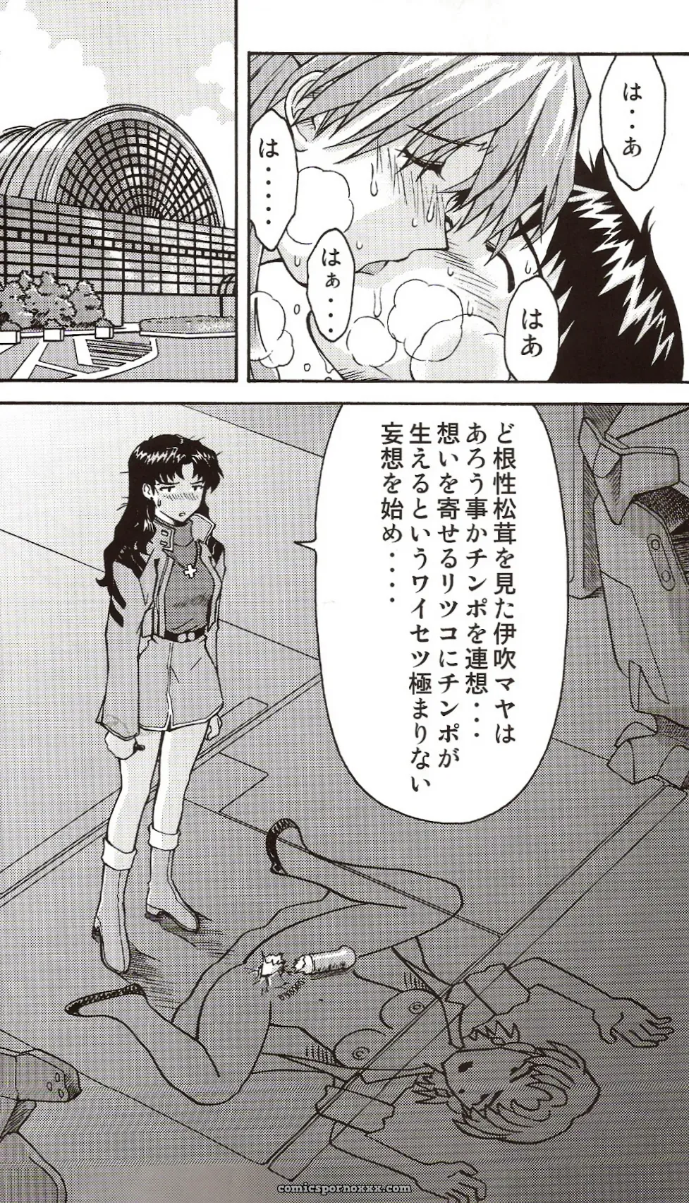 C71 Kuro Tengu Doujinshi: A Wild Evangelion Fancy - Page 36