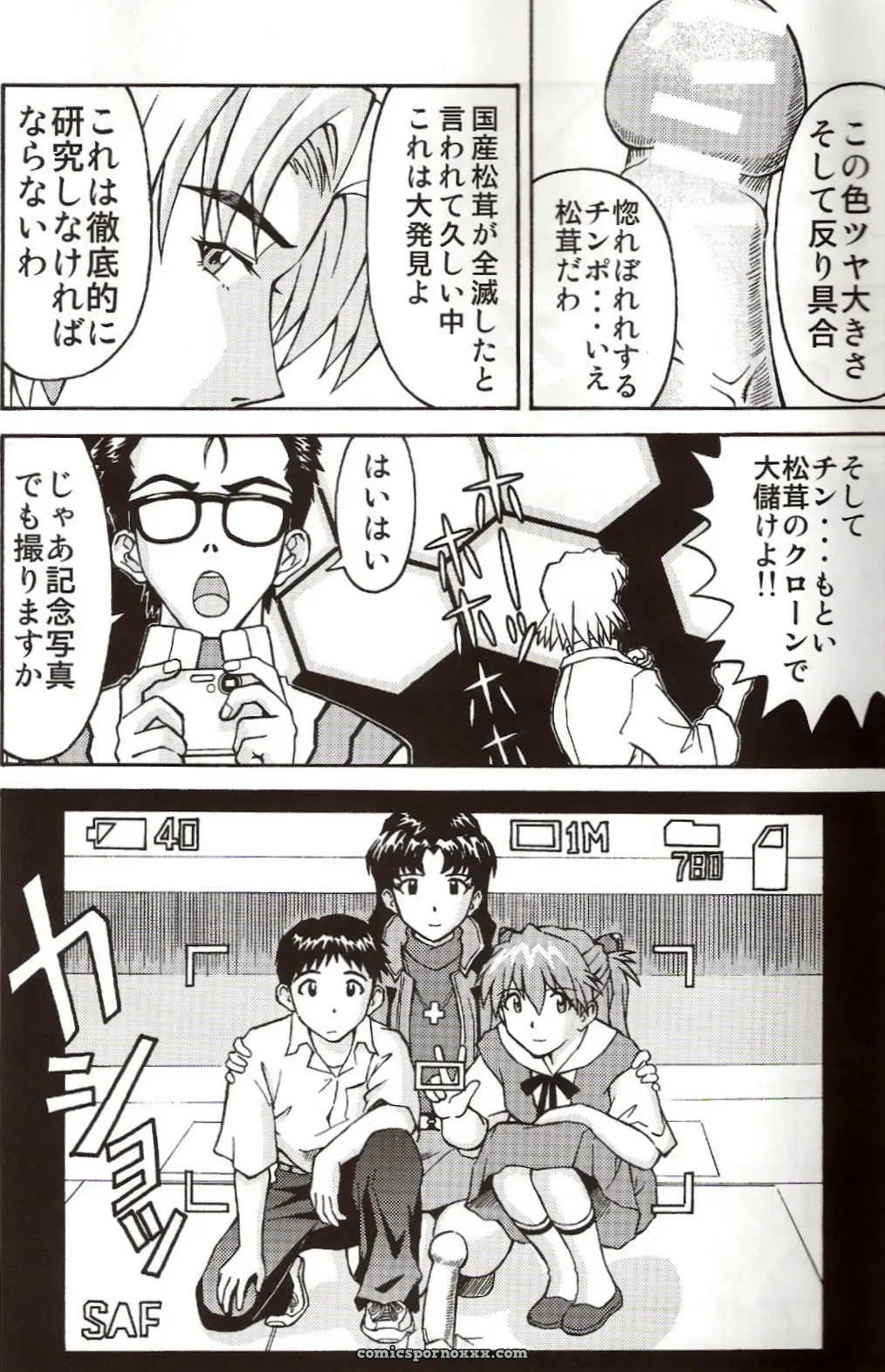C71 Kuro Tengu Doujinshi: A Wild Evangelion Fancy - Page 9