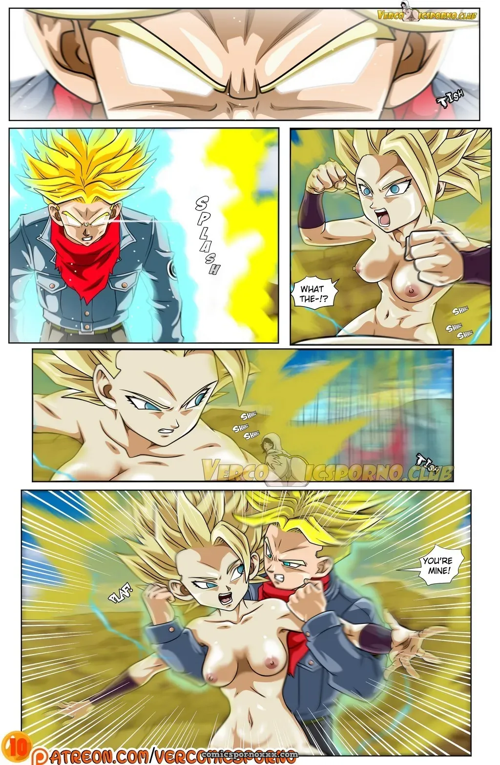 Dragon Ball Super (Trunks And Caulifla) - Page 11