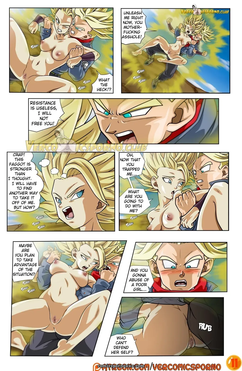 Dragon Ball Super (Trunks And Caulifla) - Page 12