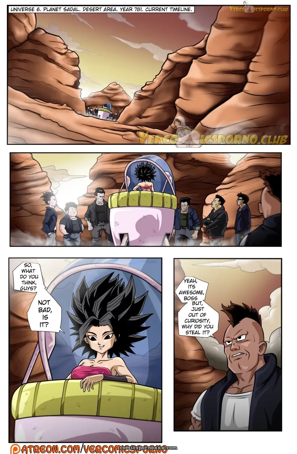 Dragon Ball Super (Trunks And Caulifla) - Page 2