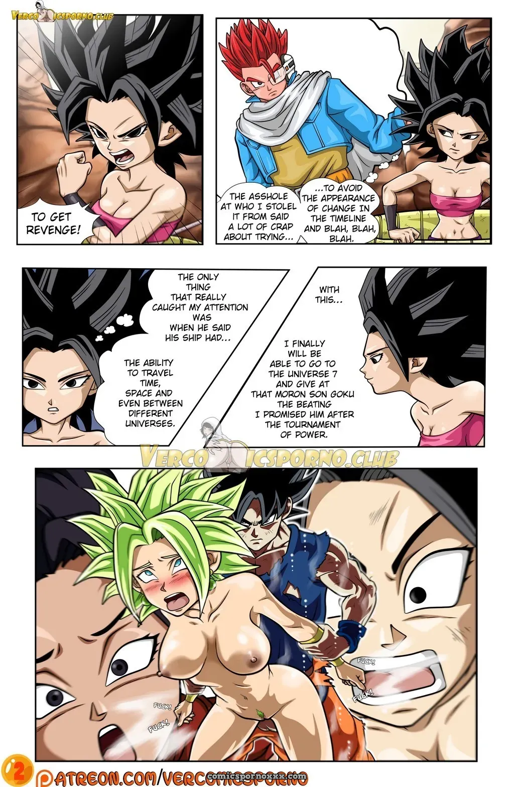 Dragon Ball Super (Trunks And Caulifla) - Page 3