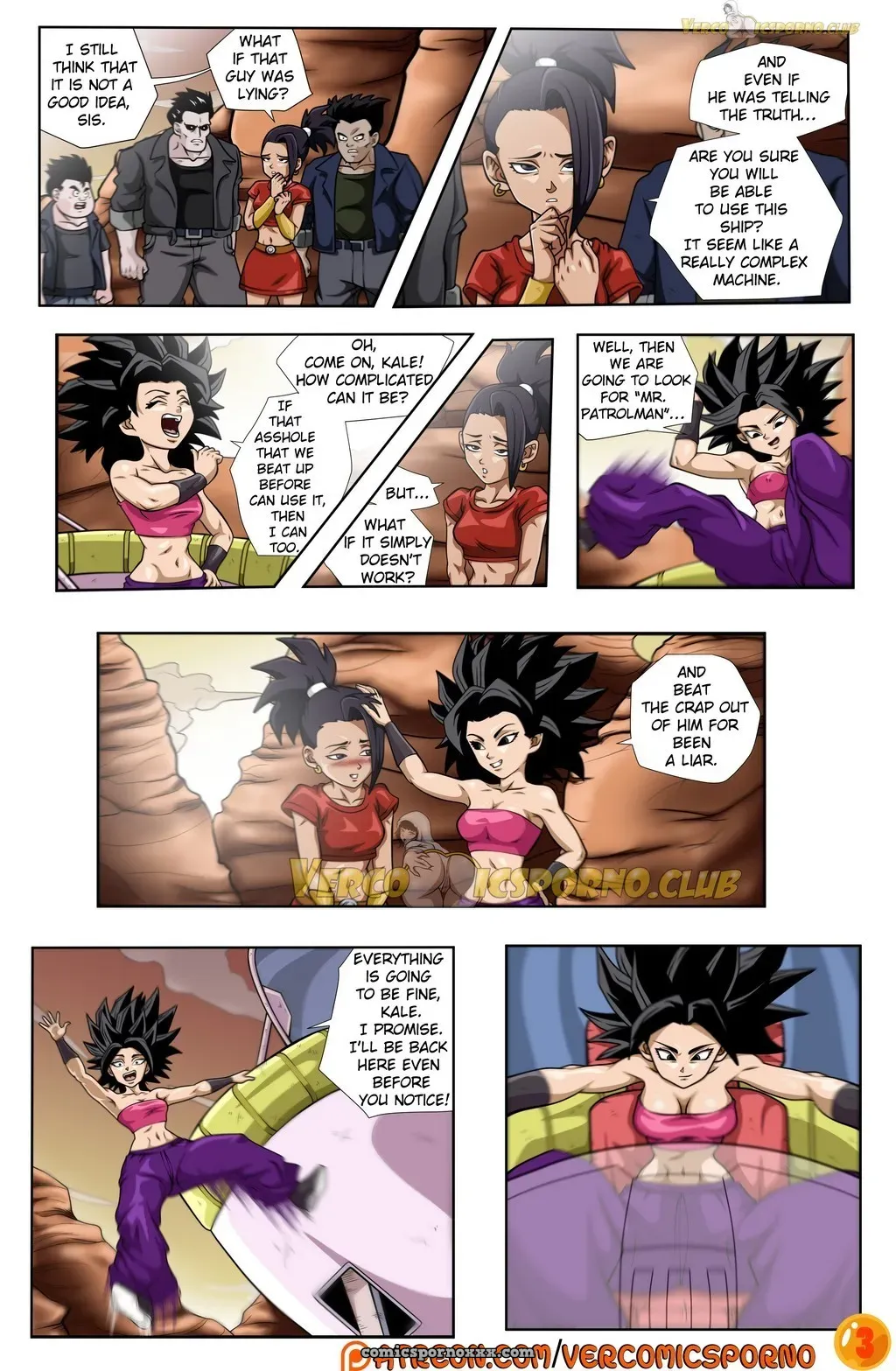 Dragon Ball Super (Trunks And Caulifla) - Page 4