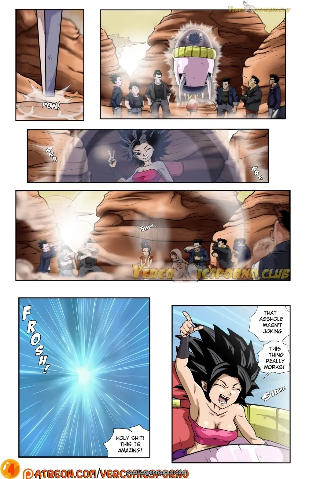 Dragon Ball Super (Trunks And Caulifla) - Page 5