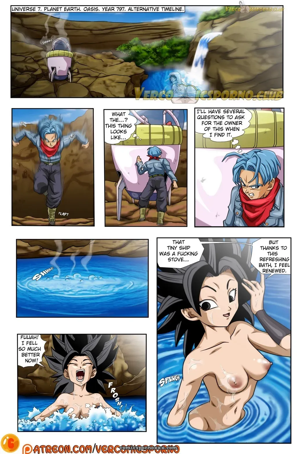 Dragon Ball Super (Trunks And Caulifla) - Page 7