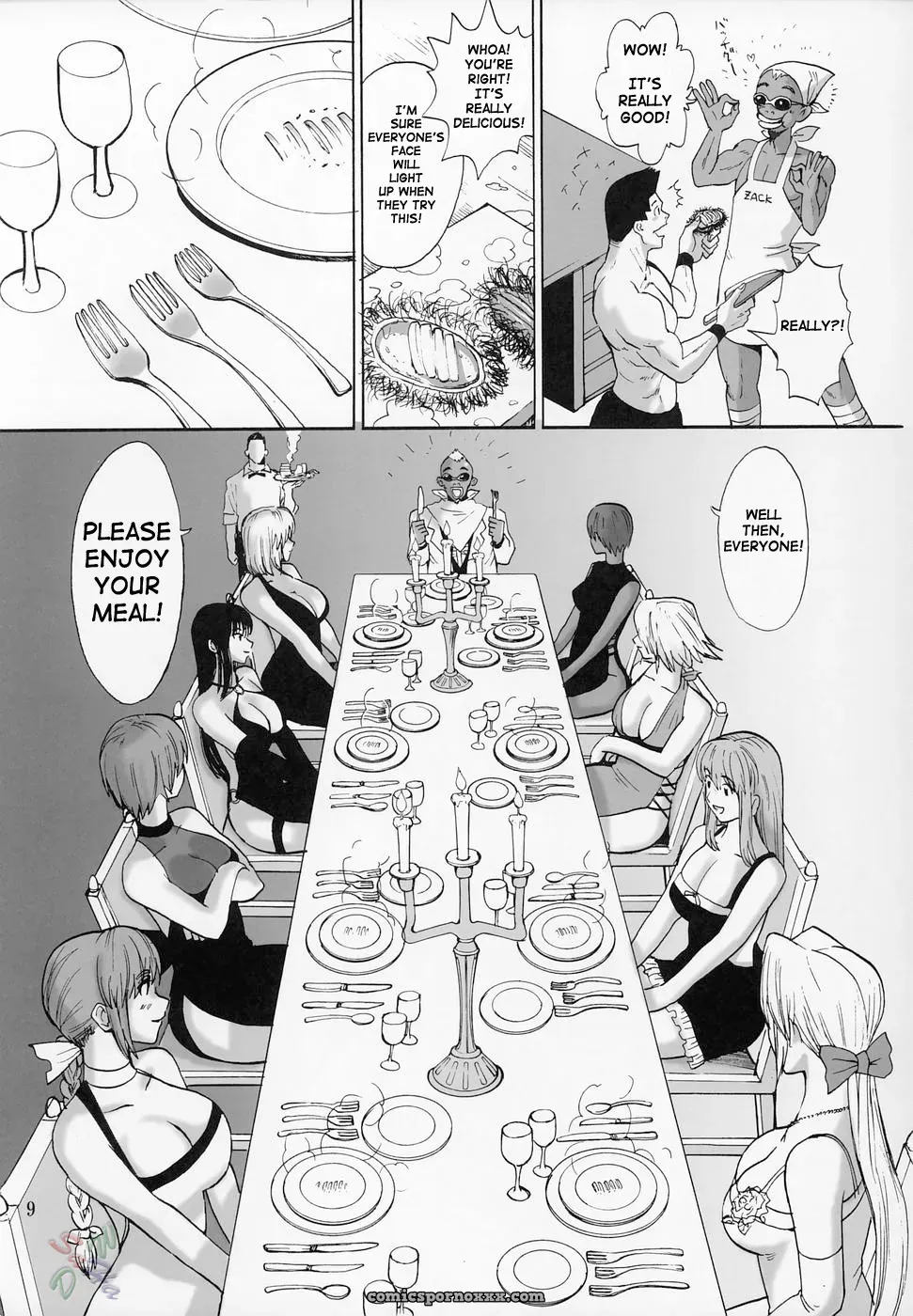 Cricket Dead or Alive Xtreme Beach Volleyball Pururun Estate Kamitsuki Manmaru SaHa - Page 8