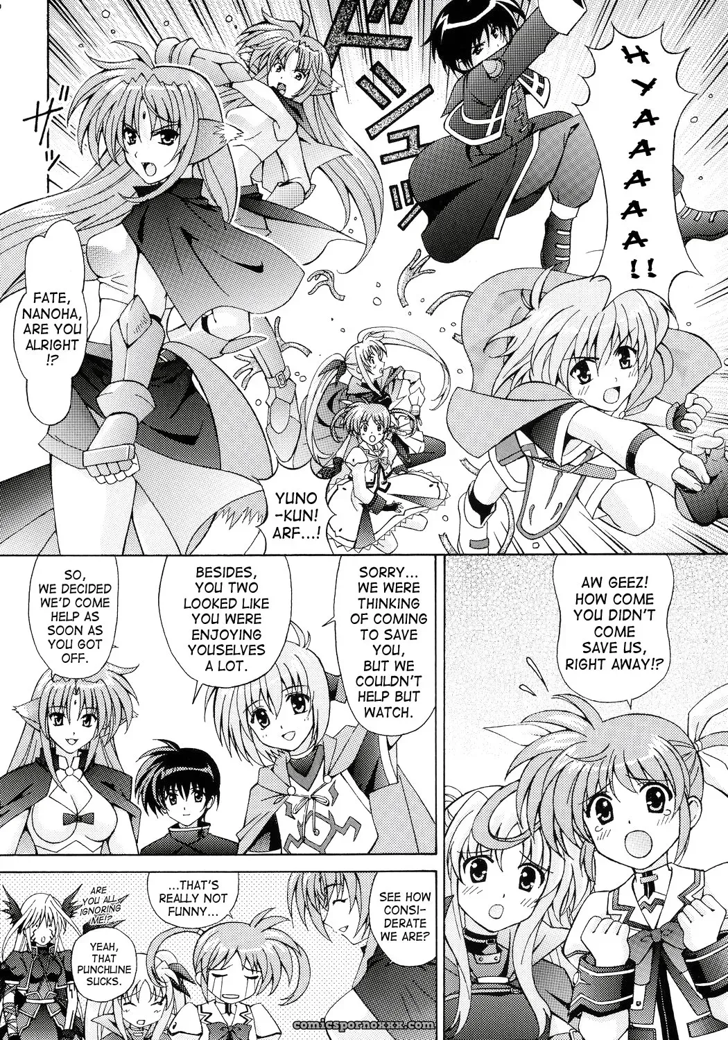 Mahou Shoujo Nanoha: Shimekiri Sanpunmae Tukimi Daifuku SaHa - Page 15