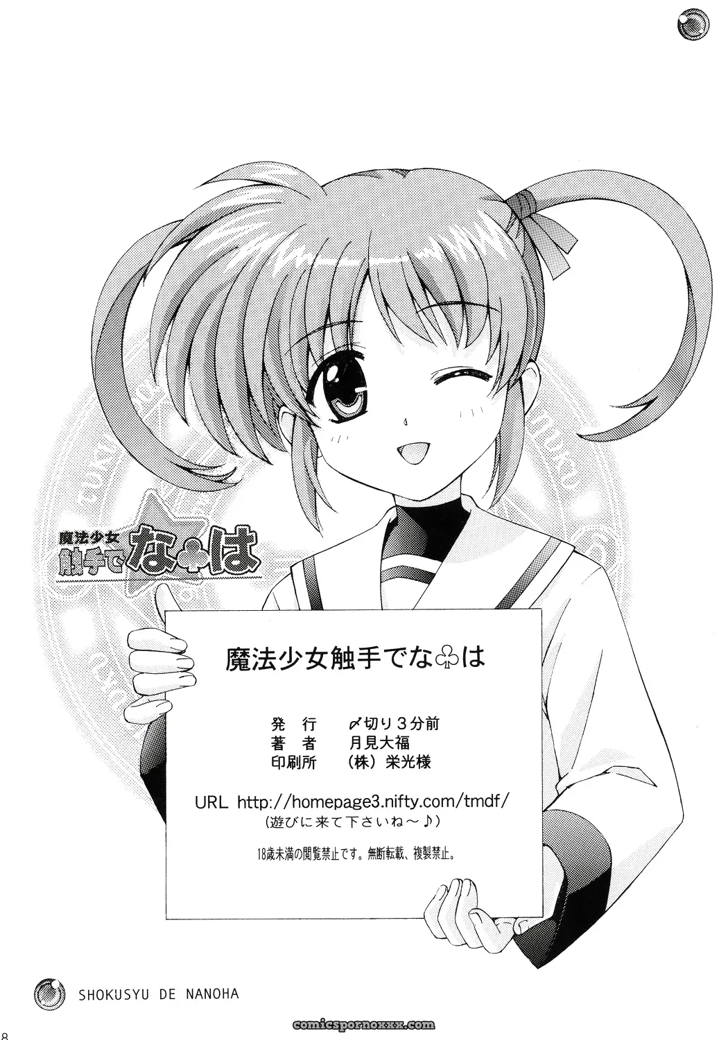 Mahou Shoujo Nanoha: Shimekiri Sanpunmae Tukimi Daifuku SaHa - Page 17