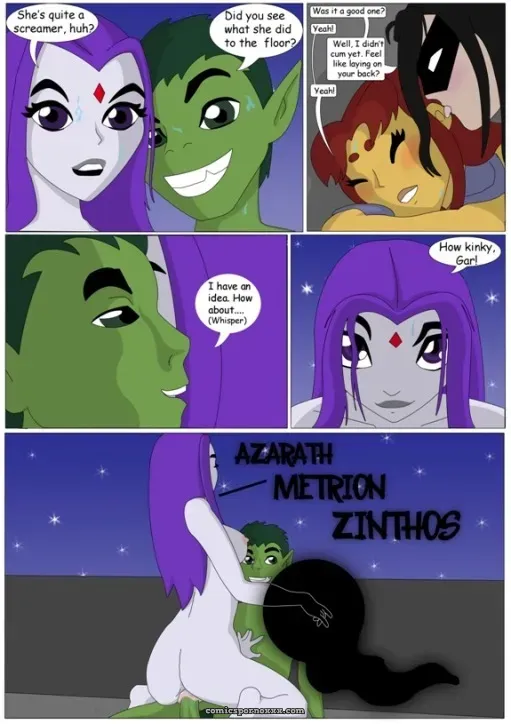 Spying – Teen Titans Xxx - Page 10