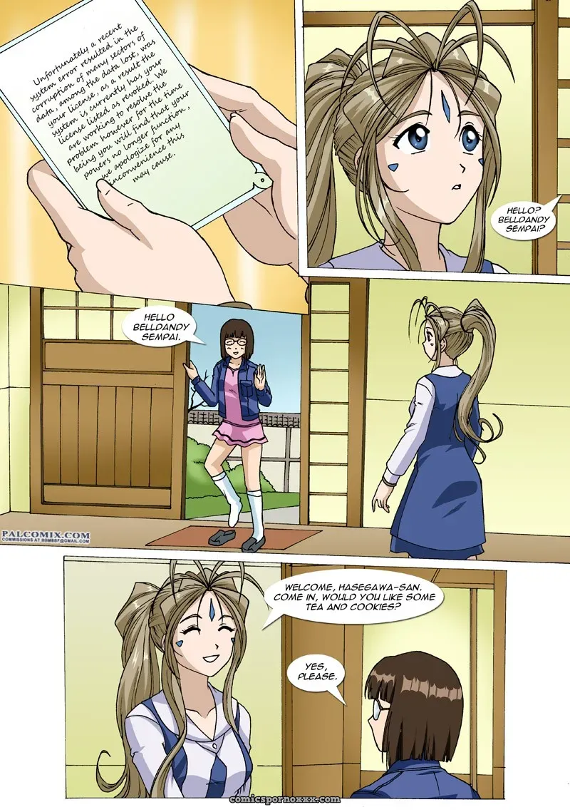 Ah! Enslavement Of My Goddes – Palcomix - Page 2