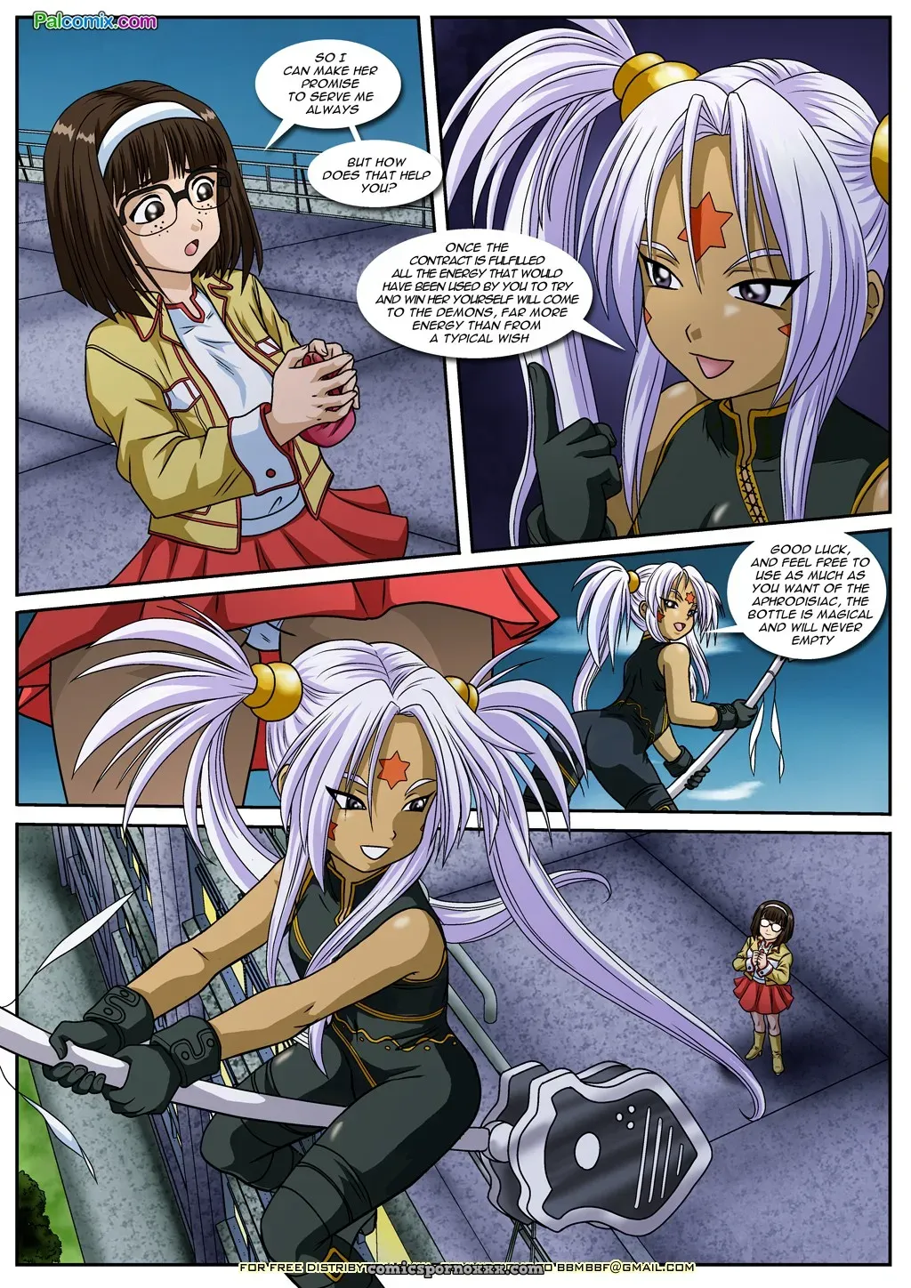 Ah! Enslavement Of My Goddess 3 – Palcomix - Page 3