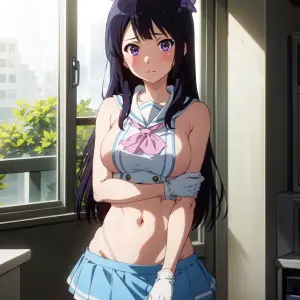 Reina Kousaka Sexy and Hot Outfit - Page 1