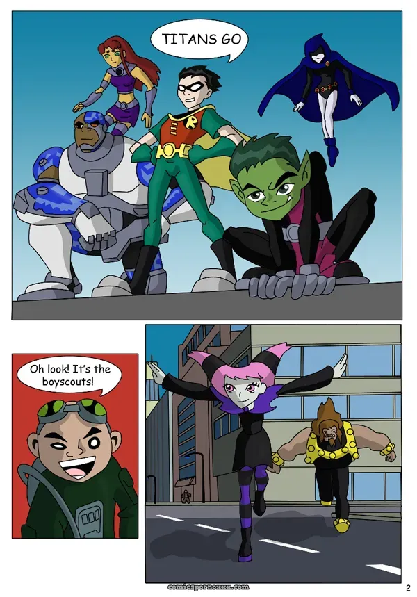 The Teen Titans – The Mishap - Page 3