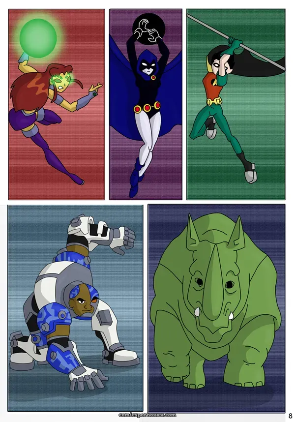 The Teen Titans – The Mishap - Page 9